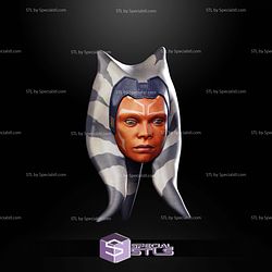 Custom 1 12 Figure STL - Ahsoka Padawan Head