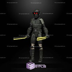 Custom 1 12 Figure STL - Clone Assassin CX-4