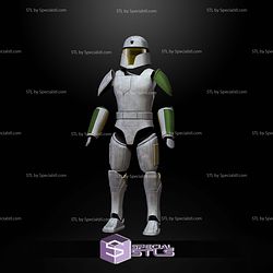Custom 1 12 Figure STL - Clone Cadet Armor