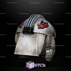 Custom 1 12 Figure STL - Luke Jedi Training Helmet