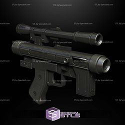 Custom 1 12 Figure STL - SE-14 Blaster