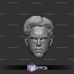 Custom Figure Head STL Collection - Hal Jordan V3