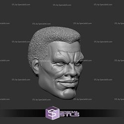Custom Figure Head STL Collection - Icon Marvel Smirking