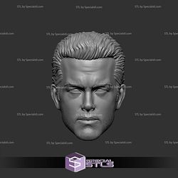 Custom Figure Head STL Collection - Hal Jordan Unmask