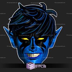 Custom Figure Head STL Collection - Nightcrawler 97s Smile