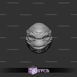 Custom Figure Head STL Collection - TMNT Michelangelo