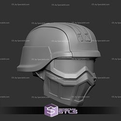Custom Figure Head STL Collection - TVA Warrior V2
