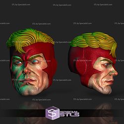 Custom Head STL Angel X Men Alex Ross