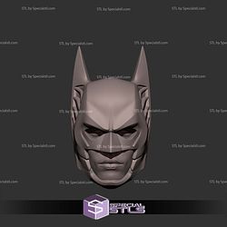 Custom Figure Head STL Val Kilmer Batman