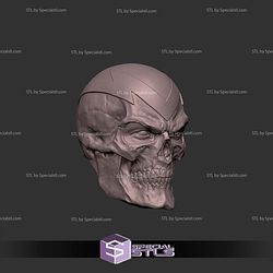 Custom Head STL Archangel Skull V2