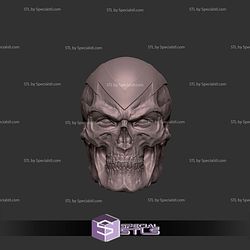 Custom Head STL Archangel Skull V2
