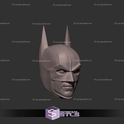 Custom Figure Head STL Michael Keaton Batman