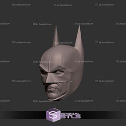 Custom Figure Head STL Michael Keaton Batman