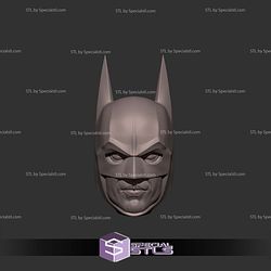 Custom Figure Head STL Michael Keaton Batman