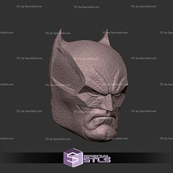 Custom Head STL Batman Gotham City