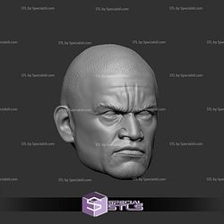 Custom Head STL Clone Captain Rex Angry