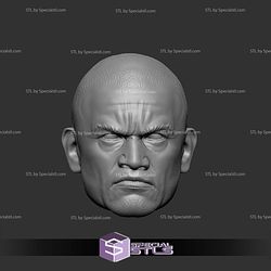 Custom Head STL Clone Captain Rex Angry