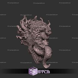 Custom Head STL Carnage Dual Face