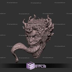Custom Head STL Carnage Dual Face