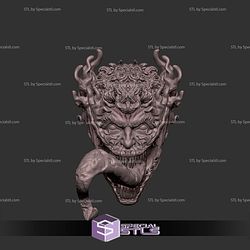 Custom Head STL Carnage Dual Face