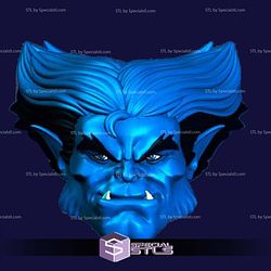 Custom Head STL Collection - Beast X Men 97 Smile