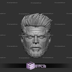 Custom Head STL Collection Billy Butcher