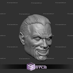 Custom Head STL Collection Black Adam Smile