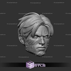 Custom Head STL Collection Peter Parker Symbiote