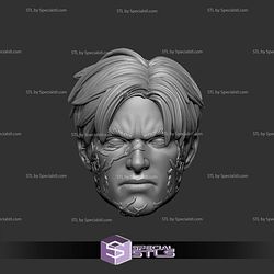 Custom Head STL Collection Peter Parker Symbiote