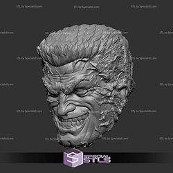 Custom Head STL Eddie Brock Smie Symbiote