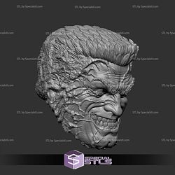 Custom Head STL Eddie Brock Smie Symbiote