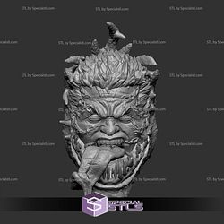 Custom Head STL Eddie Brock Venomized Tongue