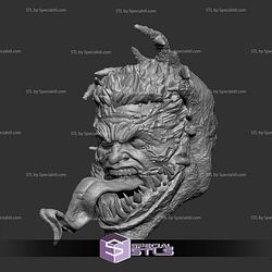 Custom Head STL Eddie Brock Venomized Tongue