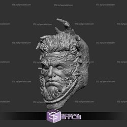 Custom Head STL Eddie Brock Venomized