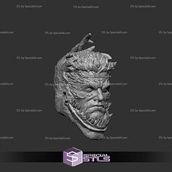 Custom Head STL Eddie Brock Venomized
