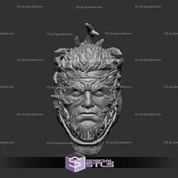 Custom Head STL Eddie Brock Venomized