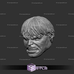 Custom Head STL Edward Norton Hulk
