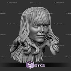 Custom Head STL Gwen Stacy Emma Stone