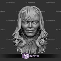 Custom Head STL Gwen Stacy Emma Stone
