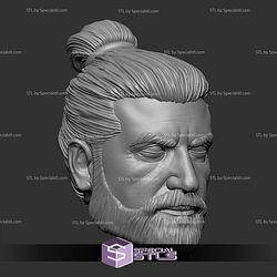 Custom Head STL Hercules Brett Goldstein V2