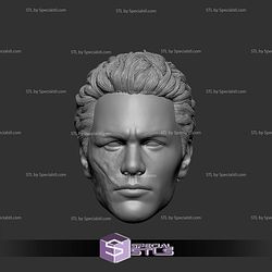 Custom Head STL Harry Osborn James Franco