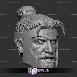 Custom Head STL Hercules Brett Goldstein