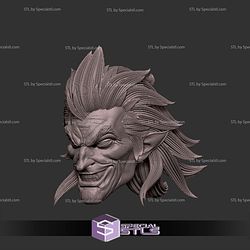 Custom Head STL Mephisto Smiling