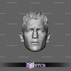 Custom Head STL Punisher Dare Devil Born Again Short