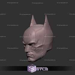 Custom Head STL The Batman Pattinson Damage