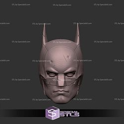 Custom Head STL The Batman Pattinson Damage