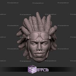 Custom Head STL Static Shock
