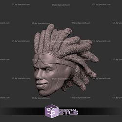 Custom Head STL Static Shock