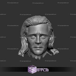 Custom Head STL Tom Hiddelston Loki