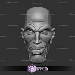 Custom Head STL Uncle Aaron Smirking